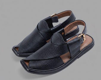 Handmade Peshawari Chappal,Traditional Footwear, Men's Sandals,