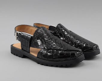 Handmade Peshawari Chappal,Traditional Footwear, Men's Sandals,