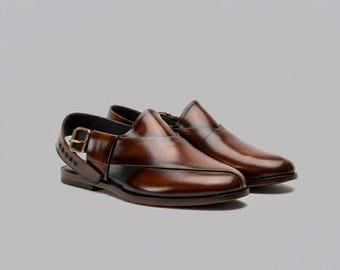 Handmade Peshawari Chappal,Traditional Footwear, Men's Sandals,