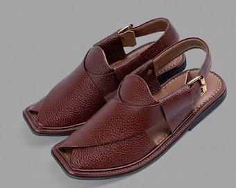 Handmade Peshawari Chappal,Traditional Footwear, Men's Sandals,