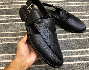 Handmade Peshawari Chappal,Traditional Footwear, Men's Sandals,