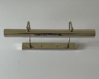Mid Century Modern Brass Picture Light, 24'' Wall Sconce