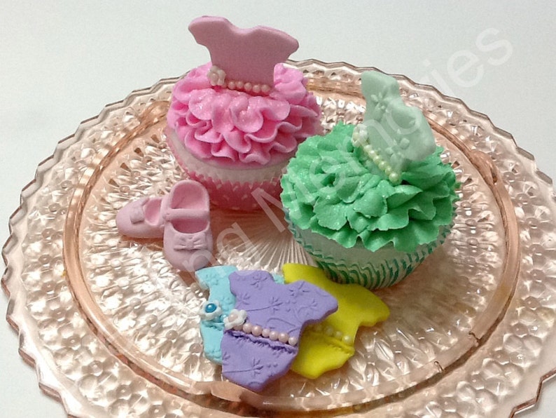 tutu cupcakes for baby shower