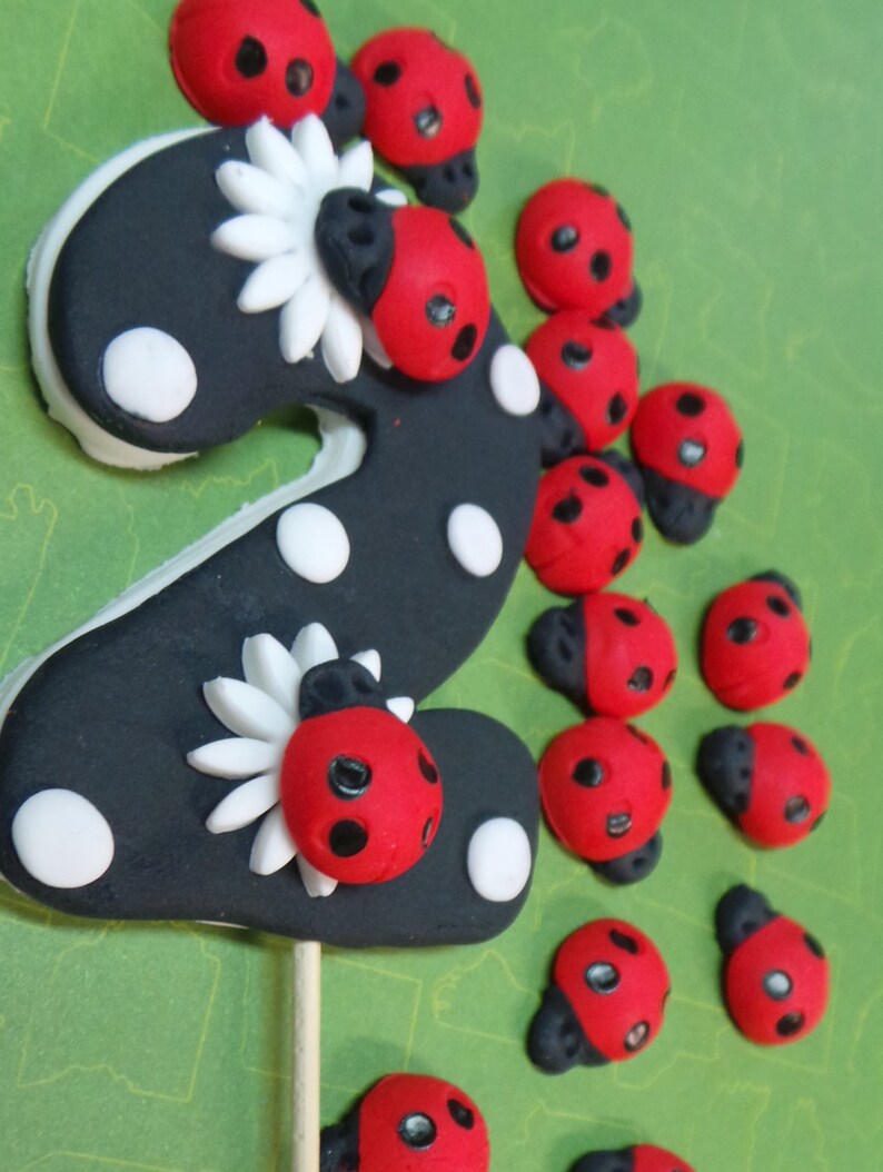 Great Fondant Number edible number for your cakes any Etsy