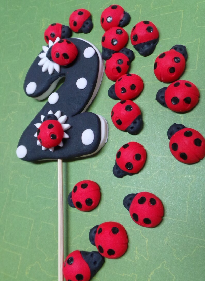 Great Fondant Number edible number for your cakes any Etsy