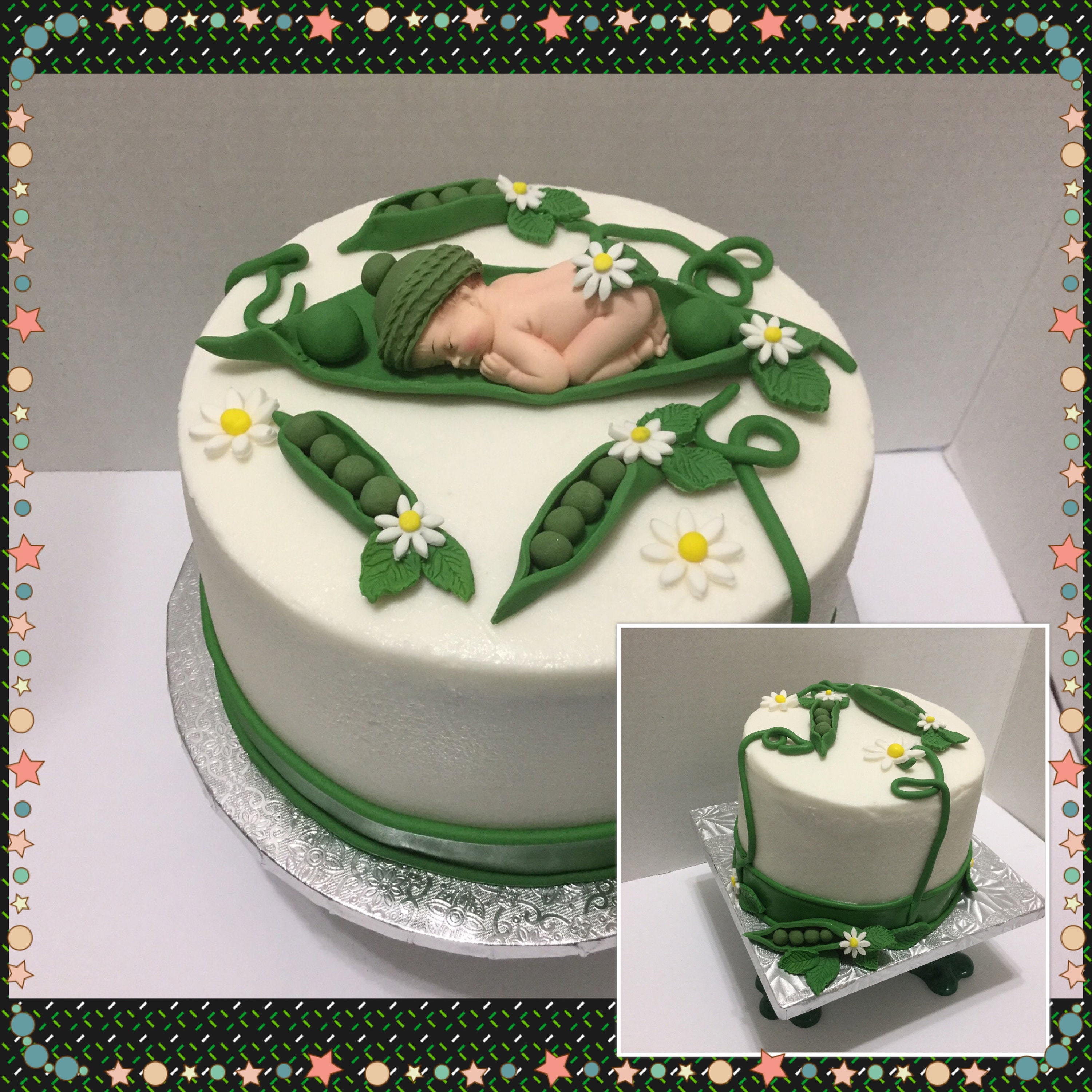 Baby Shower Cake Kit A Pea In A Pod Baby Cake Topper Made Of Etsy Baby Shower Cake Kit A Pea In A Pod Baby Cake Topper Made Of Etsy