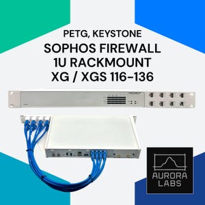 Sophos Firewall 1U Rackmount – XG/XGS 116-136