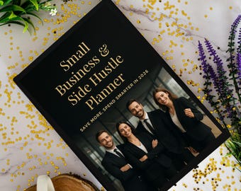 Small Business Planner | Income Tracker, Marketing & Content Planner (Digital Download)