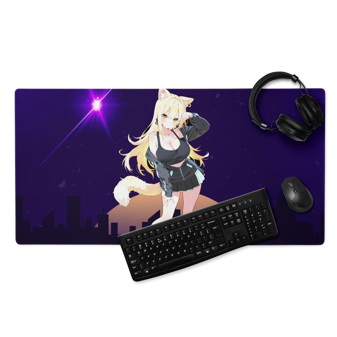 Neko Labs -rena Gaming Mouse Pad - Etsy
