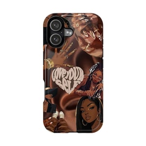black girl phone case