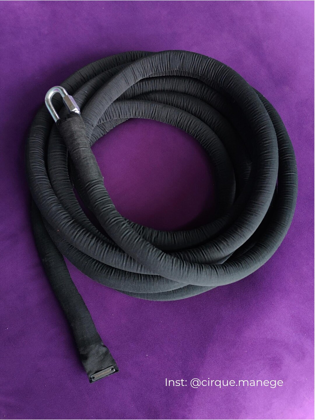 Hand Props Ropes Professional Aerial Rope: Soft Circus Prop, Black - Etsy