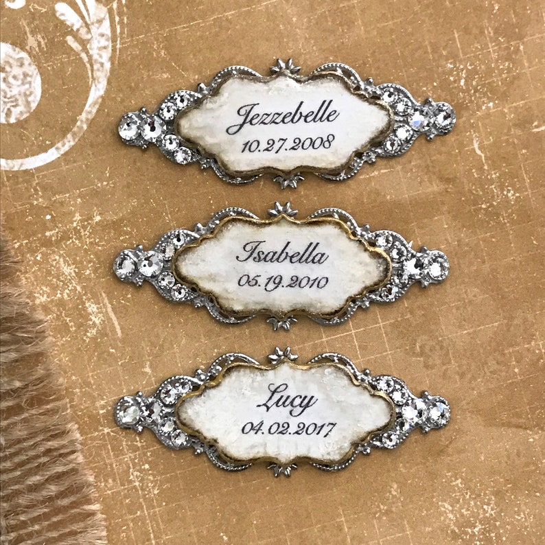 Plaques Personalized Name Plate Fancy Commemorative Plaque Etsy