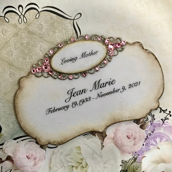 Book Name Plate Etsy