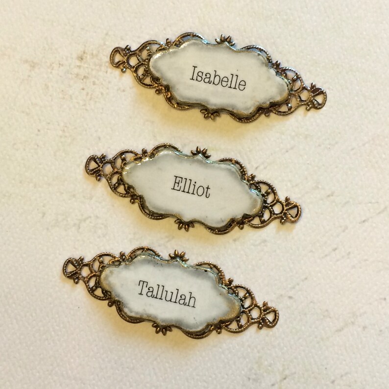 Plaques Personalized Name Plate Fancy Commemorative Plaque Etsy