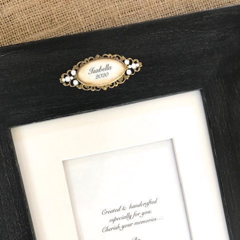 Wedding Photo Frame Gift Unique Personalize Plaque Anniversary Engagement New Baby Special Occasion First Christmas Wood