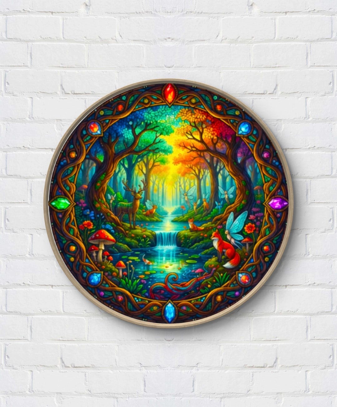 Enchanted Forest Cross Stitch Pattern: Dreamy Fantasy Landscape ...