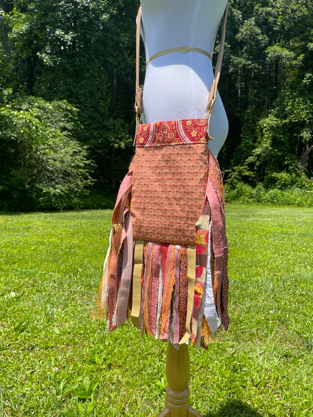 Oreanas Fringe Purse Rutton Ranch Simple Orange Fringe Purse, Festival Ready Embellished Purse Styled ...