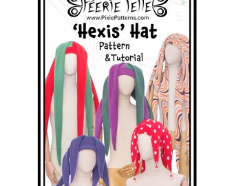 Hexis Hat - Digital Sewing Pattern + Tutorial Download