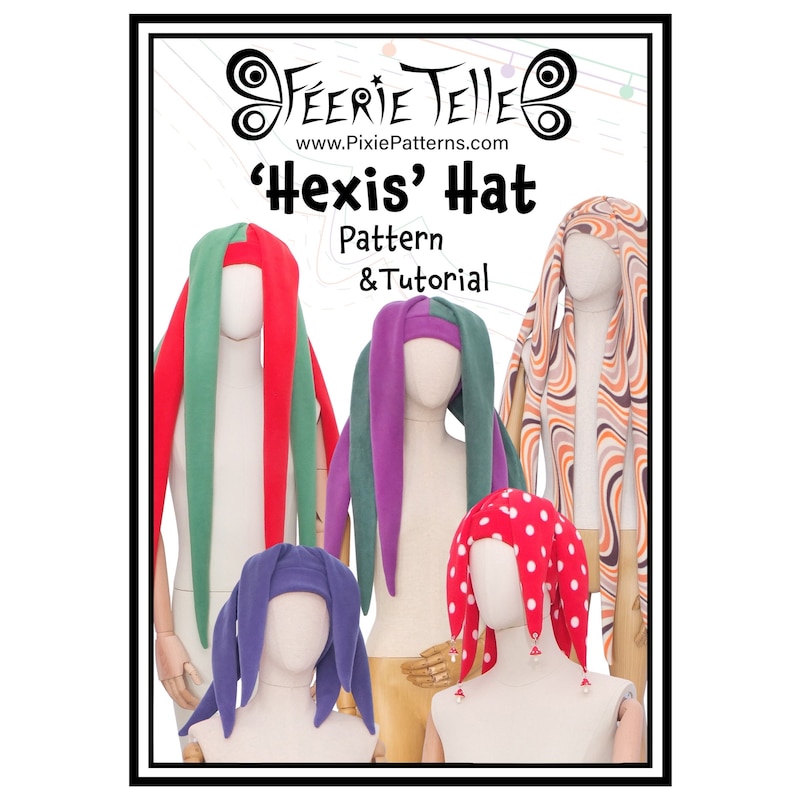 Jester Hat Pattern Etsy