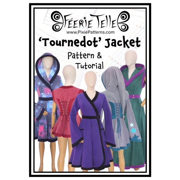 Tournedot Jacket - Digital Sewing Pattern + Tutorial Download