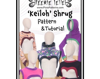 Keïloh Shrug - Digital Sewing Pattern + Tutorial Download