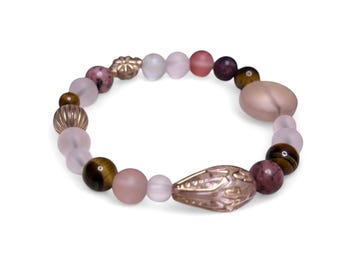 Cottage Core Boho Beaded Bracelet