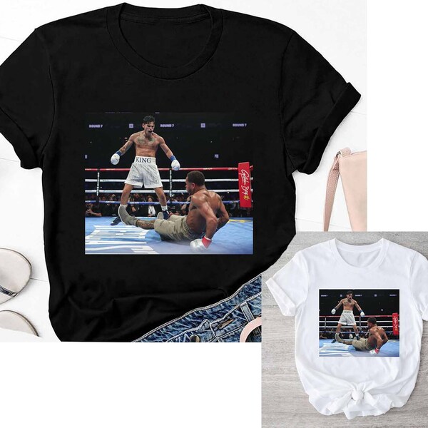 King Ryan Garcia x Devin Haney Knock out Boxing 2024 T-Shirt