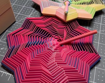 Giocattolo Fidget Star stampato in 3D