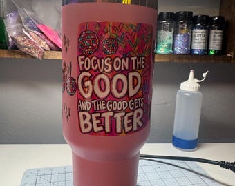 Bicchiere in acciaio inossidabile da 40 once con tappo a ribalta