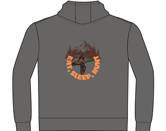 Mallard Duck Hunting Pullover, Wildlife Outdoorsman Gift
