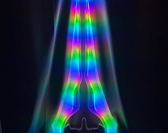 Espada de energía de Halo Neopixel Prop + Control remoto para cambiar colores