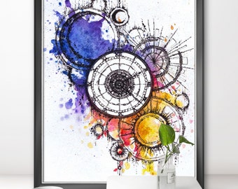 アート・デザイン・音楽 Watercolour Designs for the Poems Watercolour Designs for the Poems