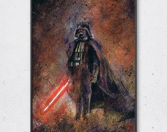ダース・ベイダー シス卿、アートプリント、スターウォーズ オリジナル