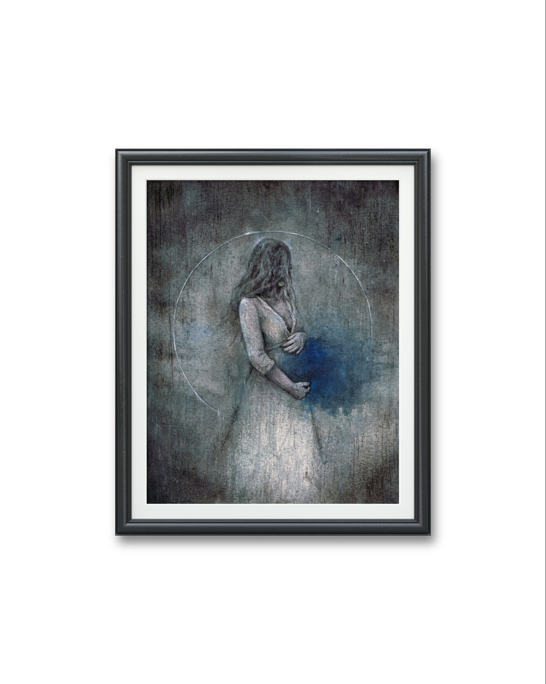 Empty Womb, Miscarriage Pregnancy Infant Loss - Art PRINT Original