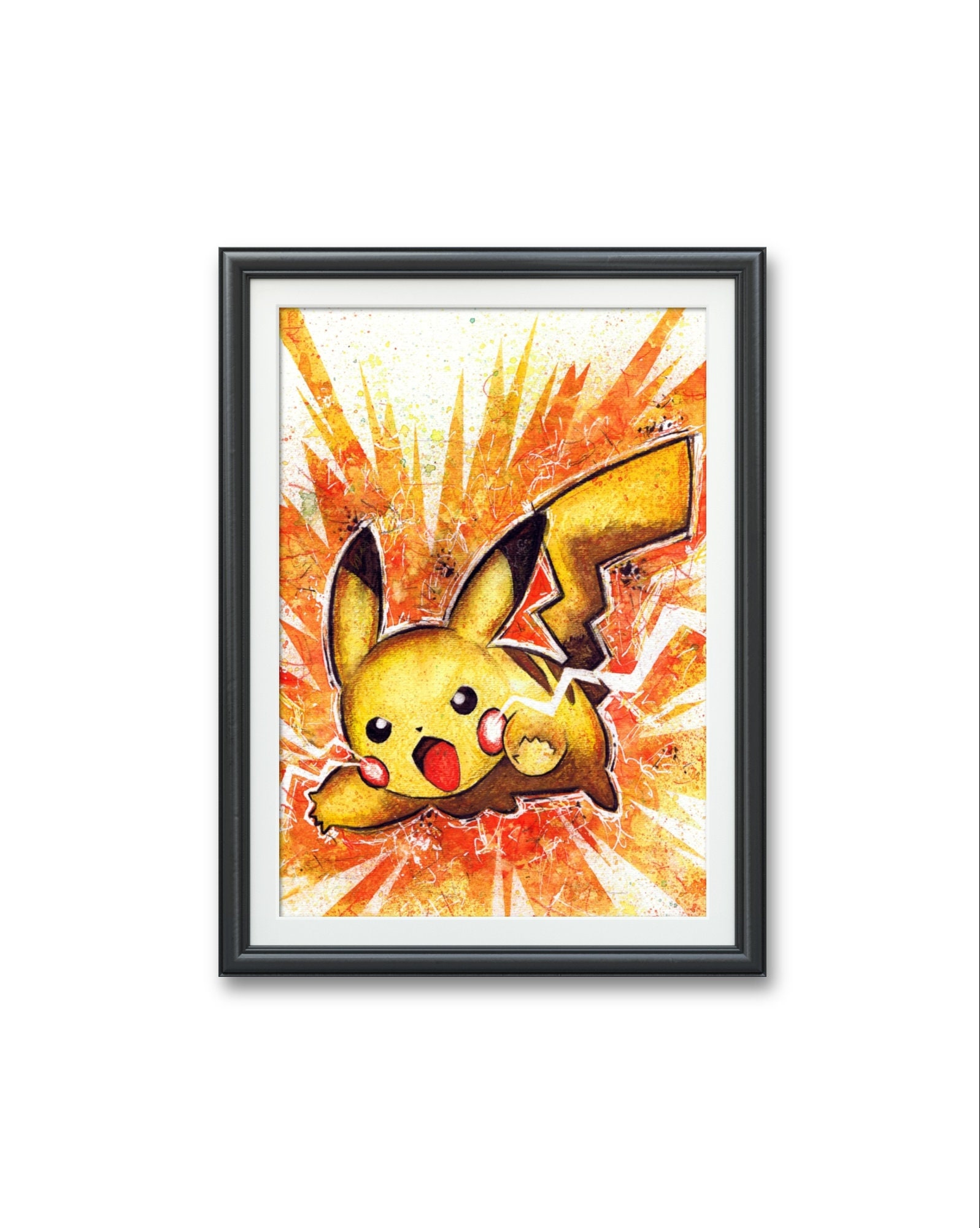 Poster Pokemon - Pikachu Neon, Wall Art, Gifts & Merchandise