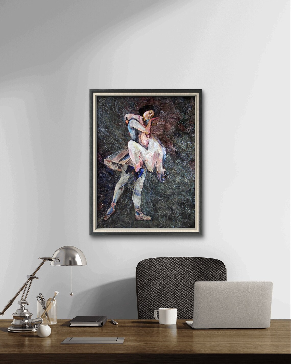 Leda and the Swan Original Art PRINT Greek Mythology Figurative Art ...