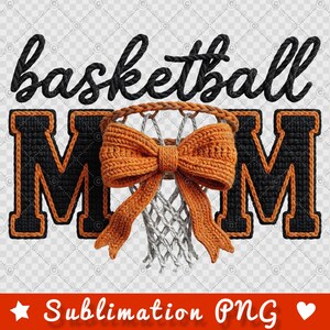 Basketball PNG, faux yarn basketball Mom Png, Crochet basketball PNG, Game day design PNG, Basketball Mama Png, Digital Download