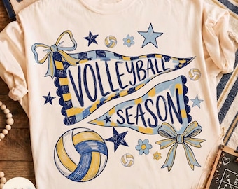 Volleyball Season PNG, Pennant Flag Volleyball PNG, Fall Sports Design, Game Day Volleyball, Vintage Volleyball Mom, Volleyball Design