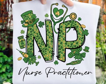 Día de San Patricio (Png), Enfermera (Png), Enfermera practicante, Trébol de la suerte (Png), Green Day (Png), Salud, Diseño de sublimación