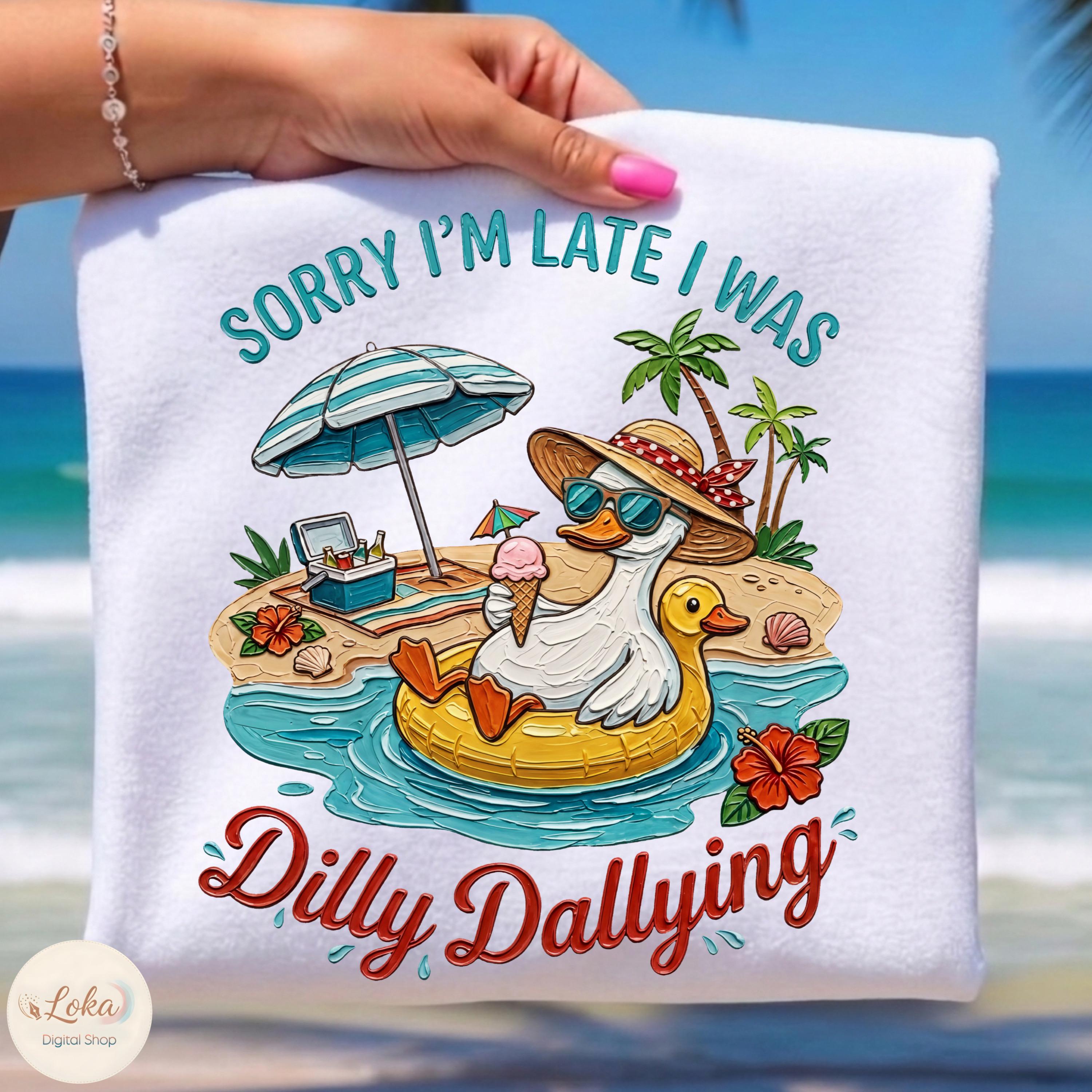 No Time to Dilly Dally - Etsy