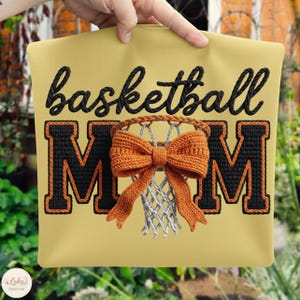 Basketball PNG, faux yarn basketball Mom Png, Crochet basketball PNG, Game day design PNG, Basketball Mama Png, Digital Download