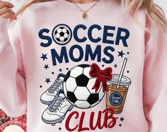 Soccer Moms Club PNG, Soccer PNG, Trendy Game Day Png, faux yarn Soccer Mom Png, Game day design PNG, Soccer Goal Season, Digital Download