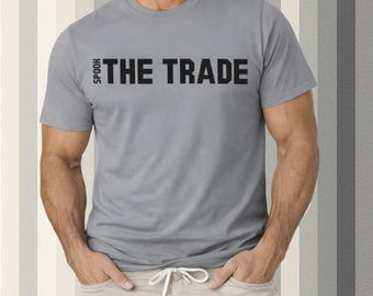 Spook THE TRADE T-Shirt | LGBT Gay Slang Logo