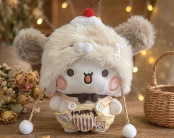 Bubu & Dudu Plush Doll – Kawaii Bear Couple Bag Charm