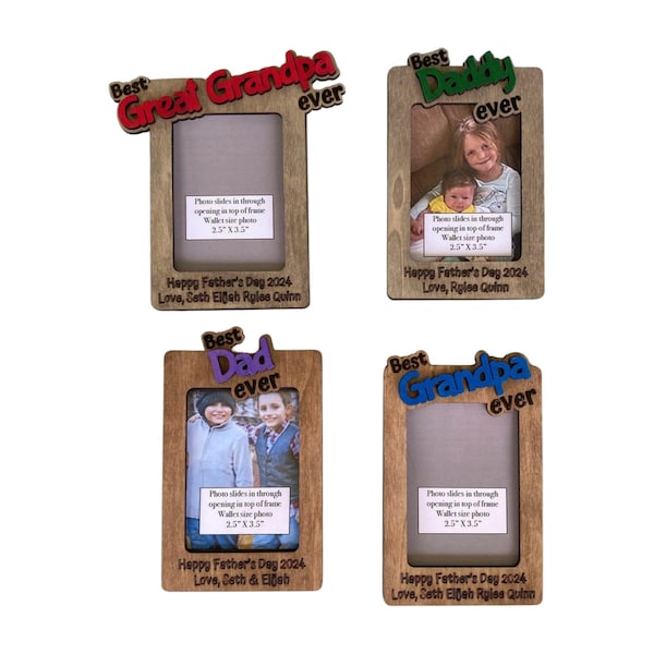 Wallet Size Frame Etsy