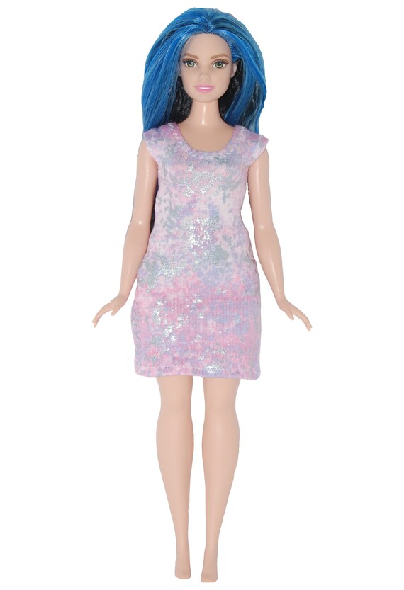 NEW BARBIE DOLL RAINBOW VEST FITS CURVY BARBIE