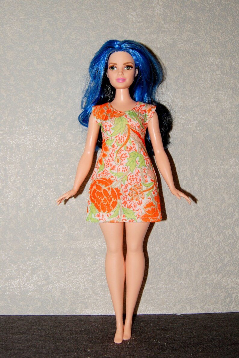 barbie orange dress