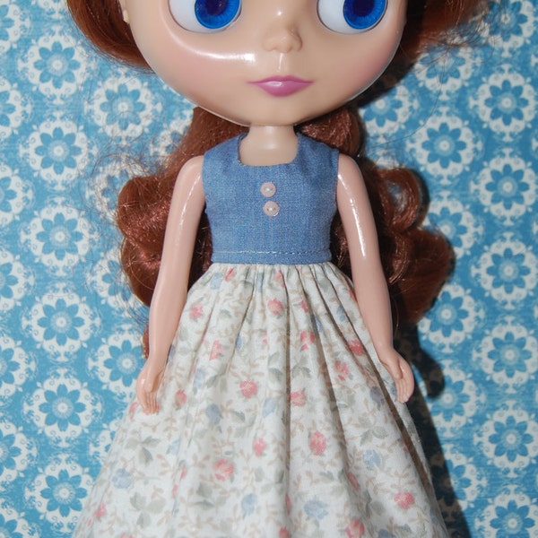 Blue/Peach Dress for Blythe