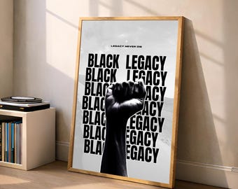 Black Lives Matter Poster - Social Justice Art
