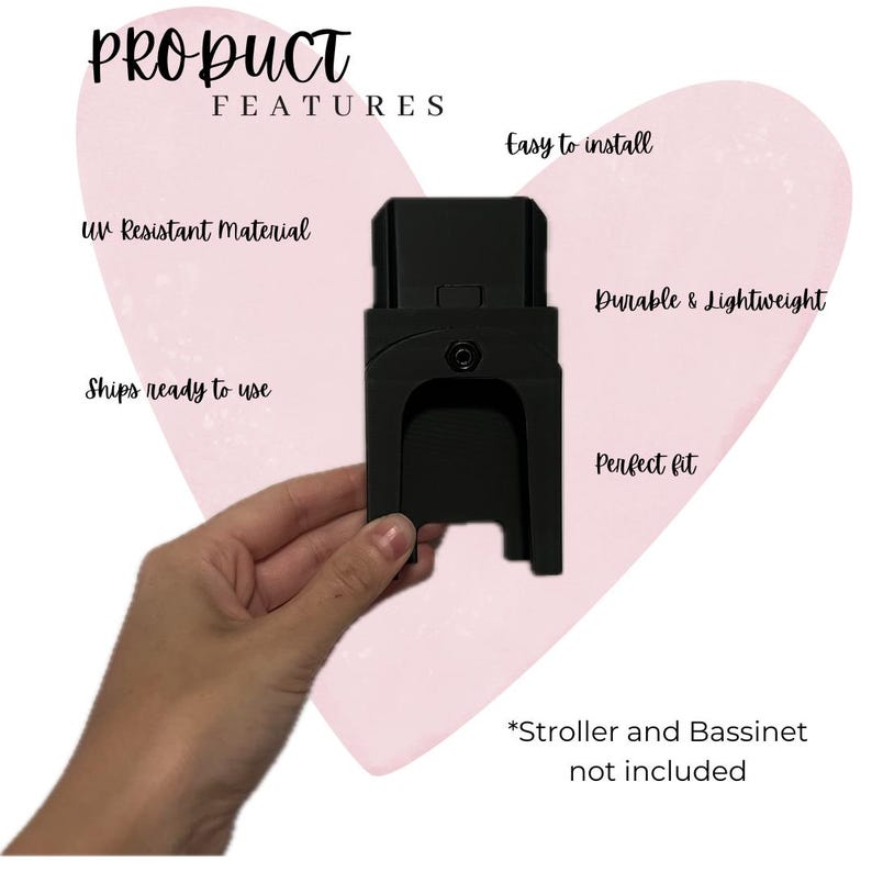 UPPAbaby Bassinet Adapter for Nuna SWIV Stroller image 2